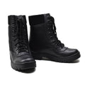 Botas transpirables de cuero negro francés original Armero ligero