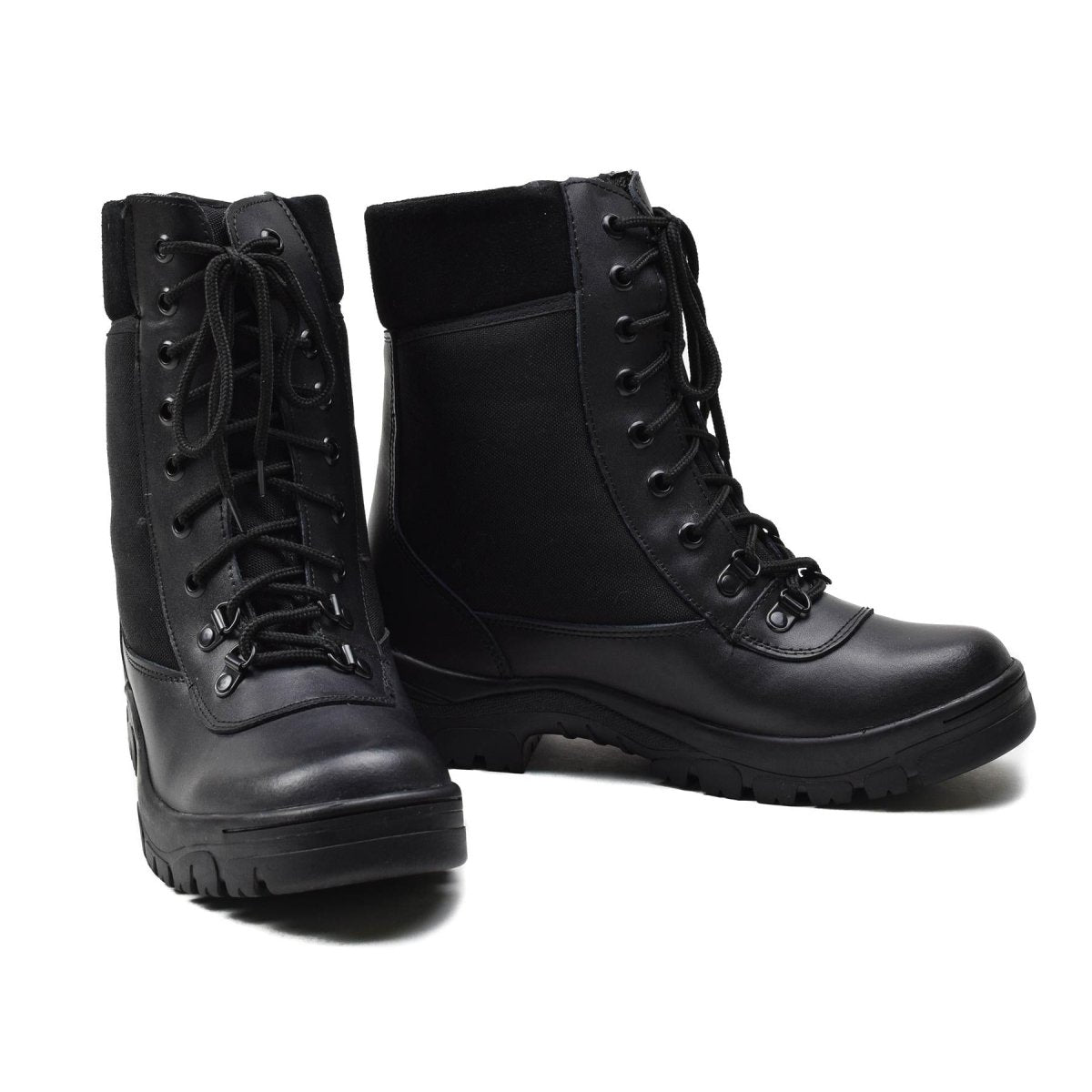 Botas transpirables de cuero negro francés original Armero ligero