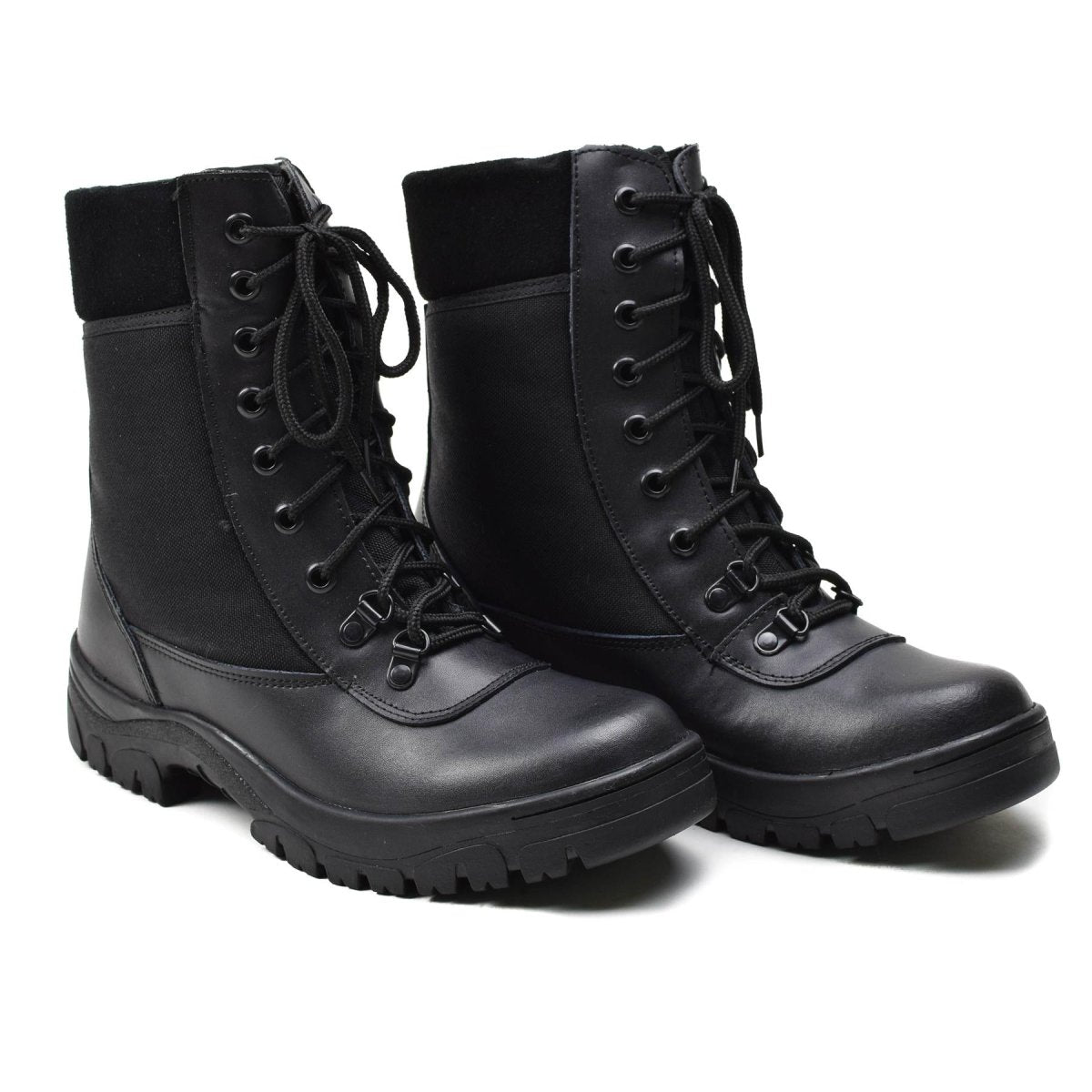 Botas transpirables de cuero negro francés original Armero ligero