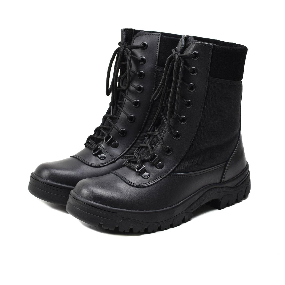 Botas transpirables de cuero negro francés original Armero ligero