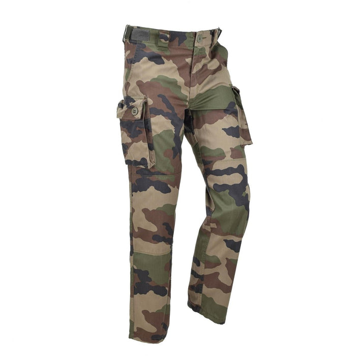 Pantalón cargo militar francés original CCE camo ripstop tratado anti-mosquitos - GoMilitar