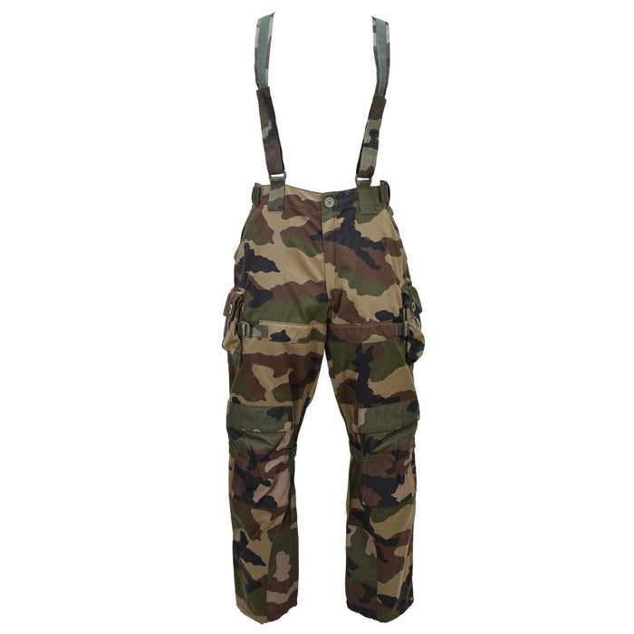 Pantalones de combate militares franceses originales Felin F4 Tirantes duraderos CCE Camo - GoMilitar