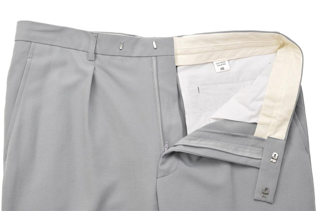 Pantalones militares originales Pantalones de uniformes gris pantalones formales casuales nuevos