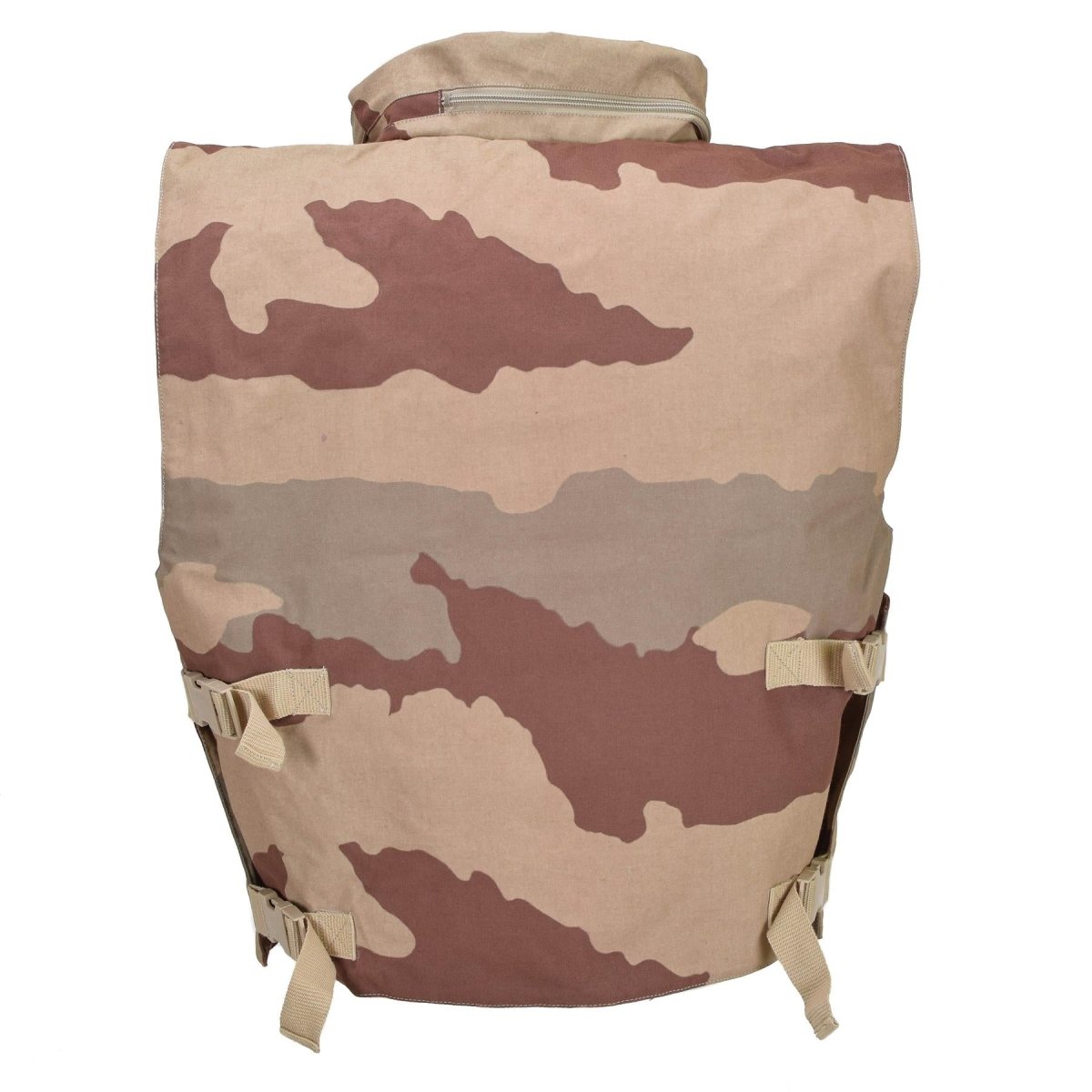 Chaleco antibalas militar francés original sin placas balísticas Deguet Camo
