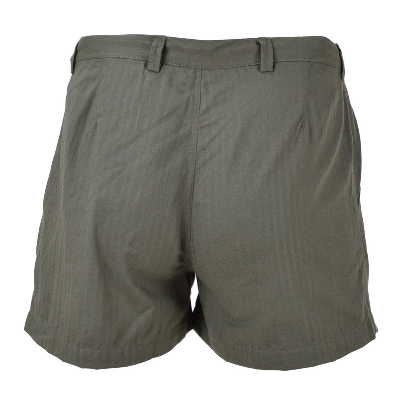 Original francés Militares Jungle Jungle Oliva Shorts Ligero de combate Uniforme del ejército NUEVO