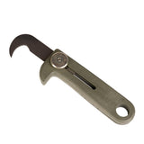 Original francés militar paracaidista cinturón cortador táctico ejército edición oliva