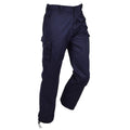 Pantalones de la policía militar francesa original Modelo F1 con pantalones de trabajo de cinturón ajustable