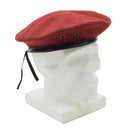 Original French Military red beret hat man force army wool lightweight cap NEW - GoMilitar