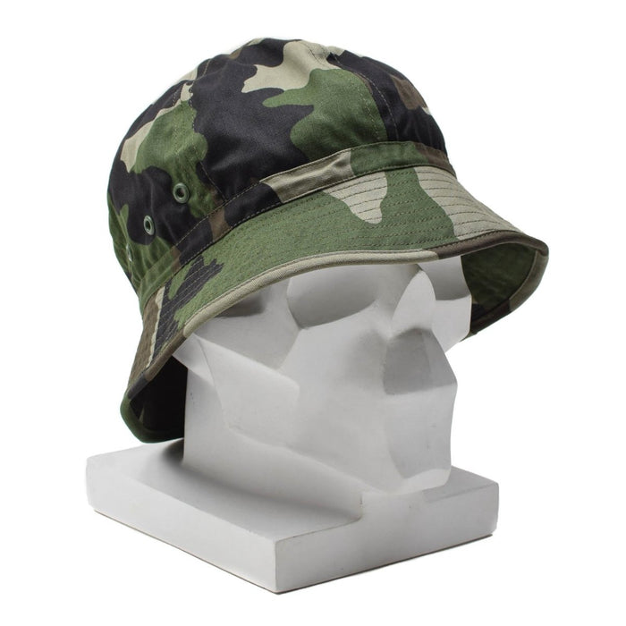 Sombrero de bush suave militar francés original CCE camo panama cubo ligero NUEVO - GoMilitar
