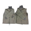 Liner de colcha de parka de la chaqueta del ejército alemán original Problema militar invernal cálido