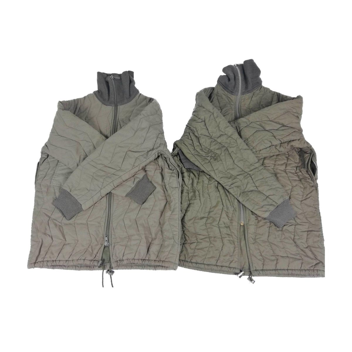 Liner de colcha de parka de la chaqueta del ejército alemán original Problema militar invernal cálido