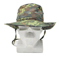 Ejército alemán original Flecktarn Boonie Hat Camping Hunting Outdoor Summer Cap nuevo