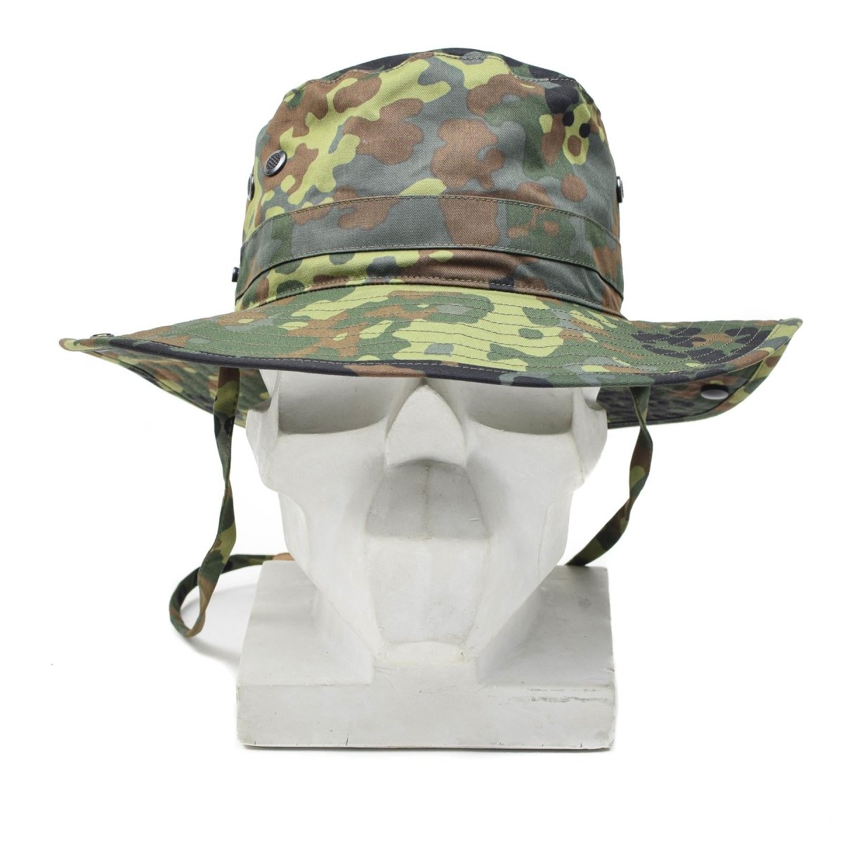 Ejército alemán original Flecktarn Boonie Hat Camping Hunting Outdoor Summer Cap nuevo