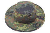 Ejército alemán original Flecktarn Boonie Hat Camping Hunting Outdoor Summer Cap nuevo