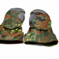 Ejército alemán original Flecktarn Camo Mittens BW Problema militar Guantes de combate