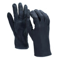 Guantes del ejército alemán original. BW emitió guantes militares gris de cuero genuino
