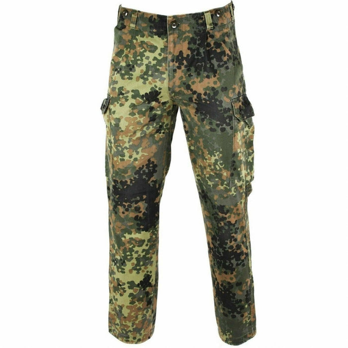 Pantalones de camuflaje flecktarn originales del ejército alemán pantalones militares de combate de campo - GoMilitar