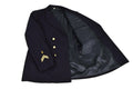 Chaqueta de vestimenta del ejército alemán original de la chaqueta marina oscura uniforme formal militar