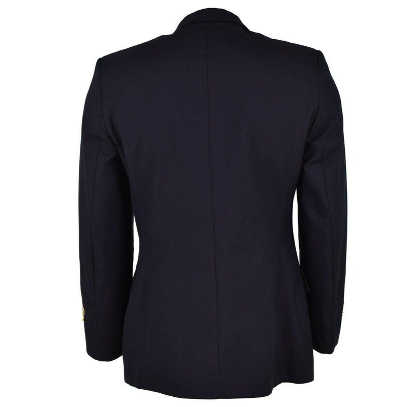 Chaqueta de vestimenta del ejército alemán original de la chaqueta marina oscura uniforme formal militar