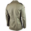 Chaqueta Moleskin del ejército alemán original. Chaqueta de oliva de campo de BW Ejército Vintage
