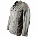 Original German army Moleskin jacket. Vintage BW army field olive drab jacket - GoMilitar