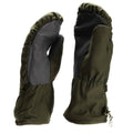 Ejército alemán original Olive Grey Camo Mittens BW Problema militar Guantes de combate