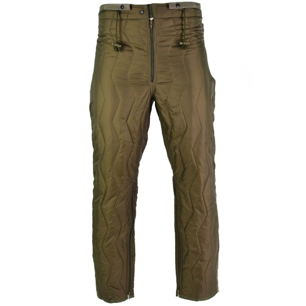 Pantalones acolchados del ejército alemán original Pantalones de revestimiento Interior de invierno térmico