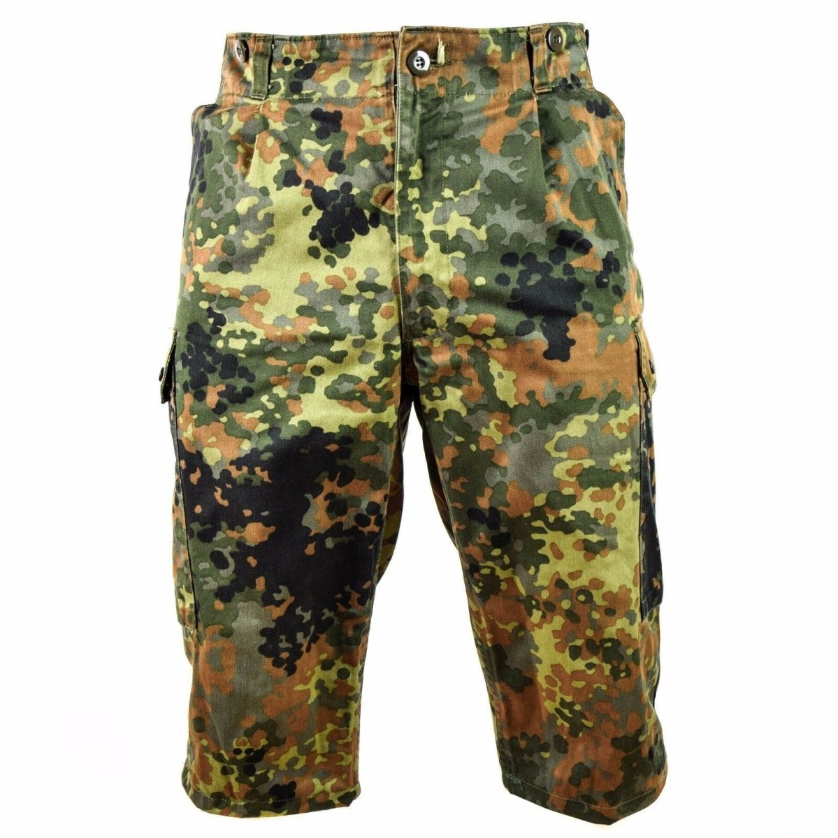 Combate del ejército alemán original Combate Field Flecktarn Camuflage Bermudas