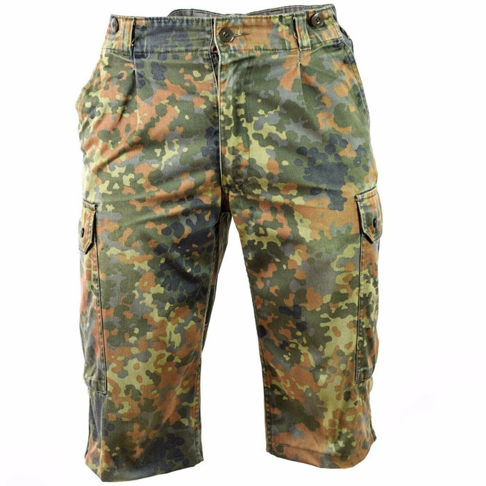 Bermudas originales de camuflaje flecktarn de campo de combate del ejército alemán - GoMilitar