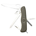 Cuchillo de plegamiento multiholing original del ejército alemán original