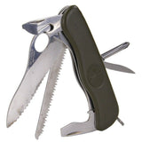 Cuchillo de plegamiento multiholing original del ejército alemán original