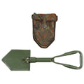 Chovela de plegado del ejército de BW alemán original. Survival Spade verde al aire libre