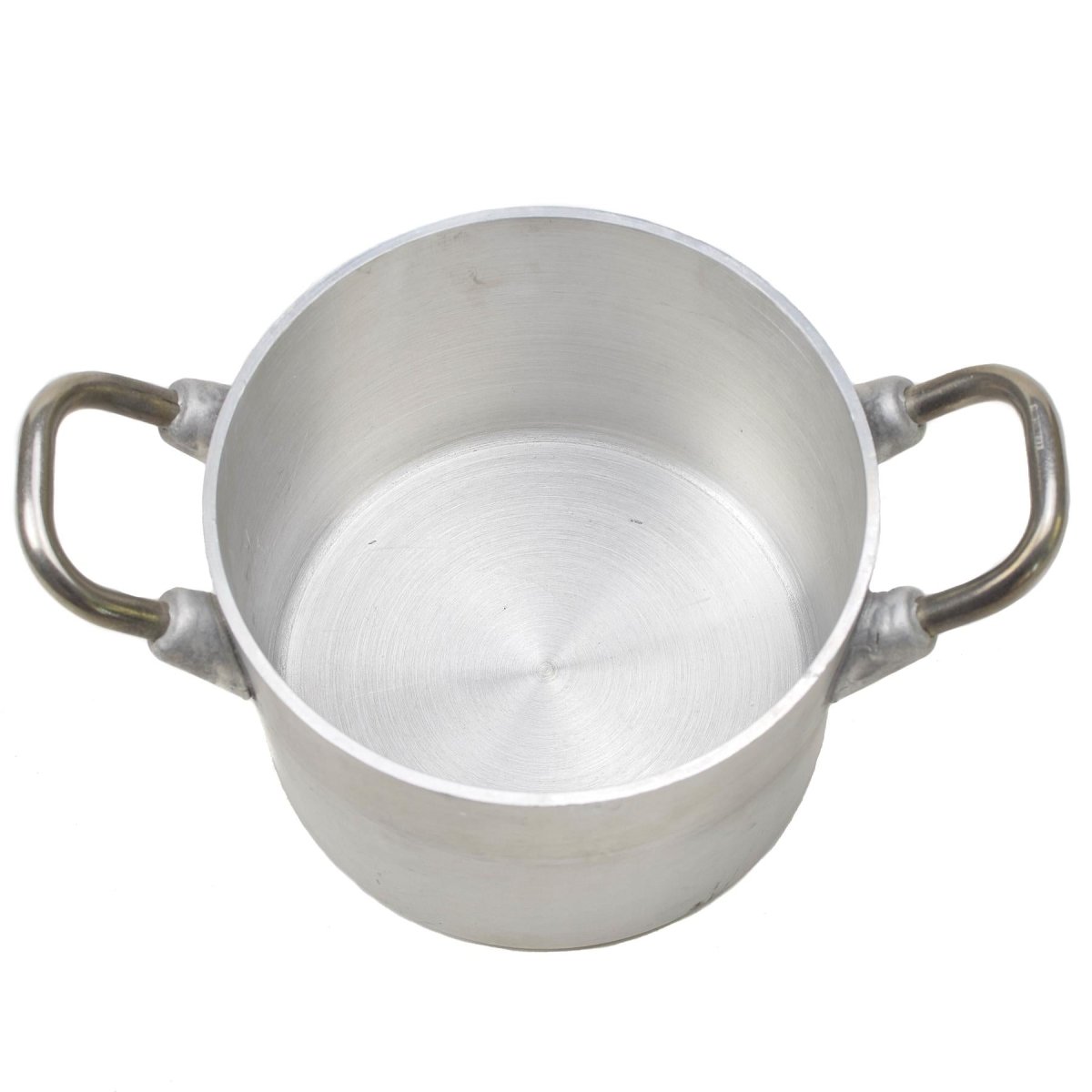 Alemania original de aluminio alemania 2 literas tapa de olla de senderismo BW Mess Mess Kit nuevo