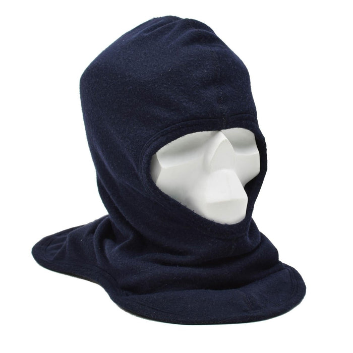 Pasamontañas militar alemán original protección contra el calor resistente al fuego azul marino - GoMilitar