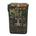 Original alemán Military BW Magazine Pouch MP2 Small Flecktarn Camo Cordura Nuevo