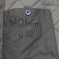 Original alemán militar DDR campo abrigo ejército edición vintage excedente oliva