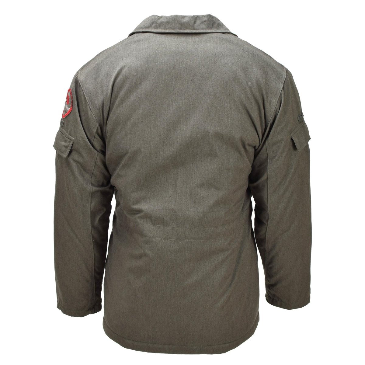 Original alemán militar DDR campo abrigo ejército edición vintage excedente oliva