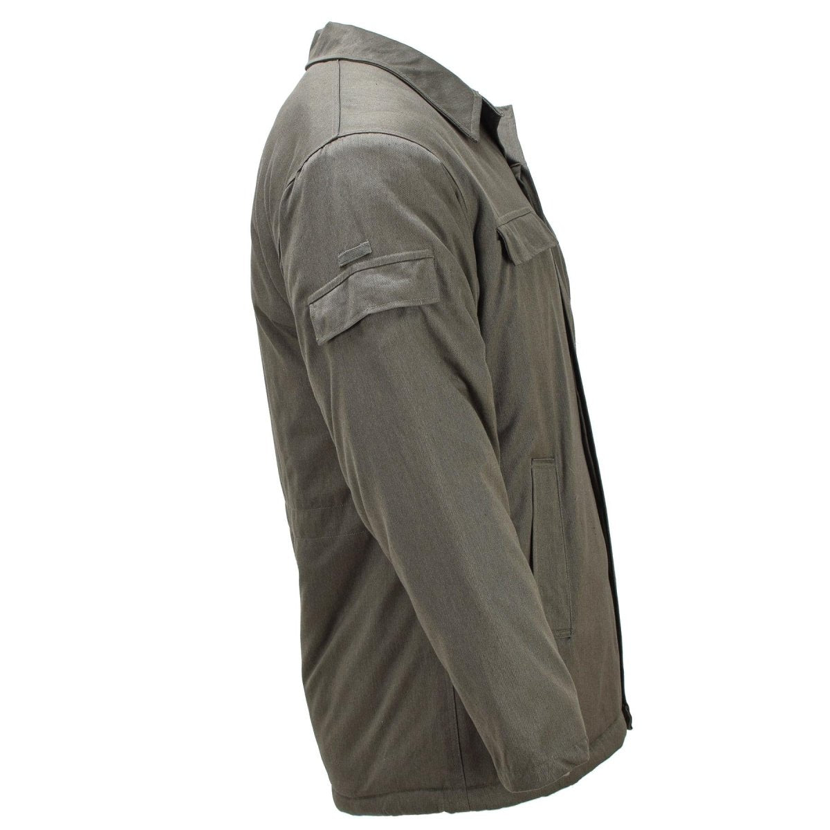 Original alemán militar DDR campo abrigo ejército edición vintage excedente oliva