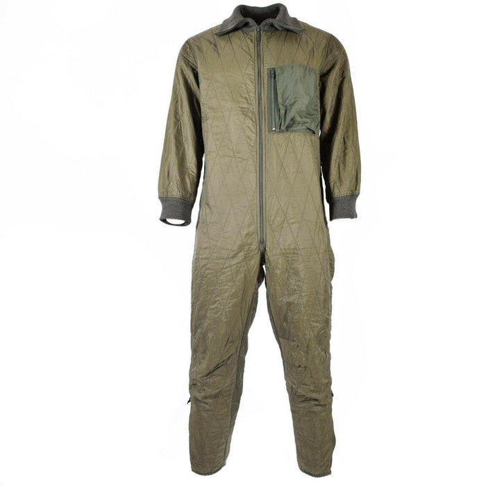 Mono militar alemán original con forro y equipo para clima frío, color oliva - GoMilitar