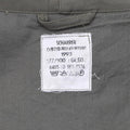 Original alemana militar larga parka chaqueta oliva abrigo con capucha ejército al aire libre
