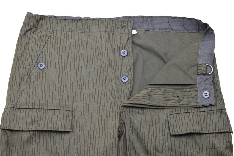 Original German military NVA strichtarn camo tactical pants field trousers NEW - GoMilitar