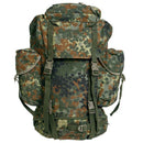 Original German Military Tactical Backpack 65L Combat Rucksack Flecktarn Camo - GoMilitar