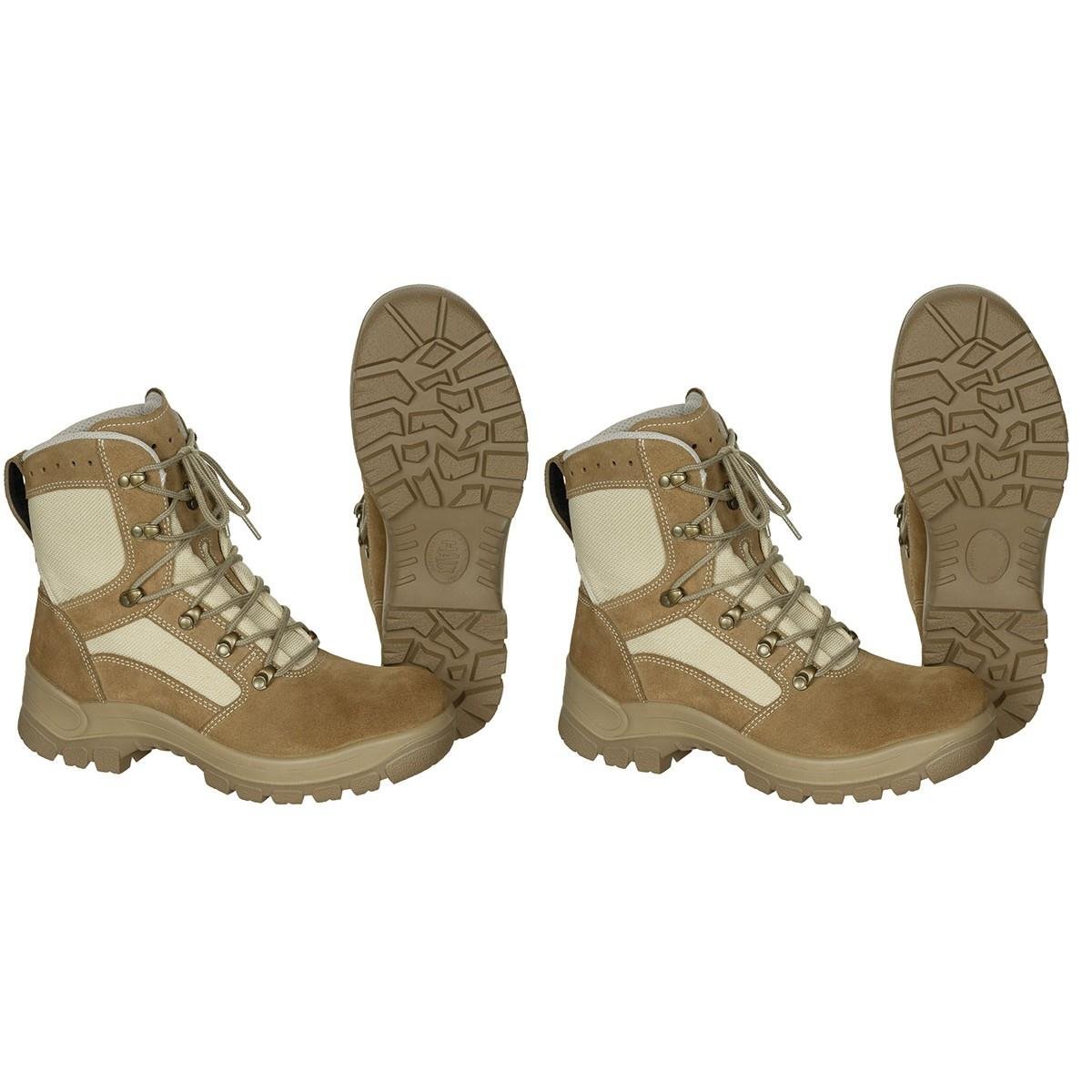 Botas tácticas militares alemanas originales impermeables de caucho de color caqui ronda suela nueva