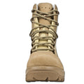 Botas tácticas militares alemanas originales impermeables de caucho de color caqui ronda suela nueva
