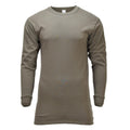 Camiseta interior térmica militar alemana original transpirable manga larga verde oliva