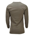 Camiseta interior térmica militar alemana original transpirable manga larga verde oliva