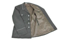 Chaqueta de vestimenta del ejército de NVA alemán original oficio de uniforme formal gris militar nuevo