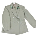 Chaqueta de vestimenta del ejército alemán alemán original oficio de uniforme formal militar nuevo