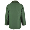Oficial de policía alemán original Parka Finabel de chaqueta a prueba de viento verde con capucha cálida