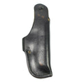 Holla de pistola de policía alemana original de la pistola de cuero negro